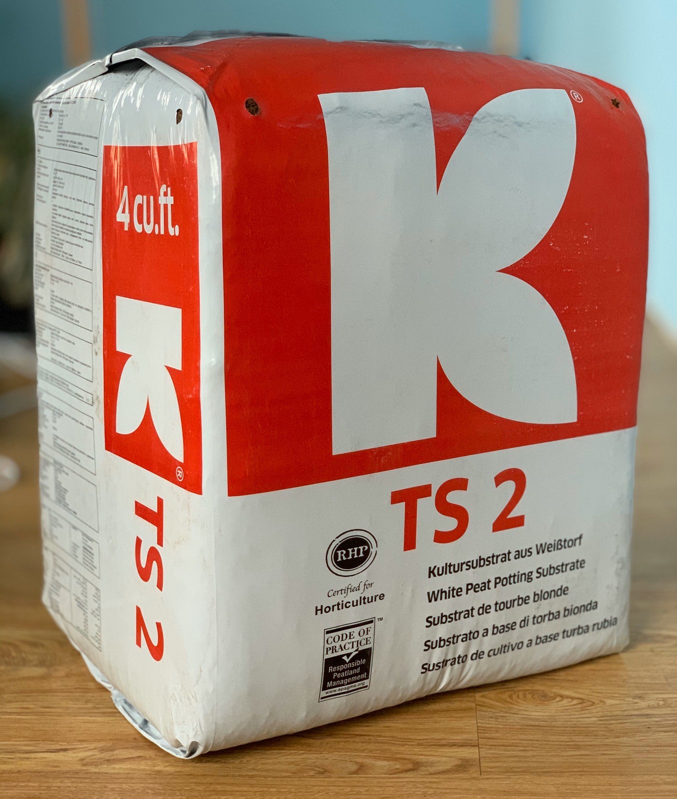 Торф Klasmann TS-2, 420 рецептура